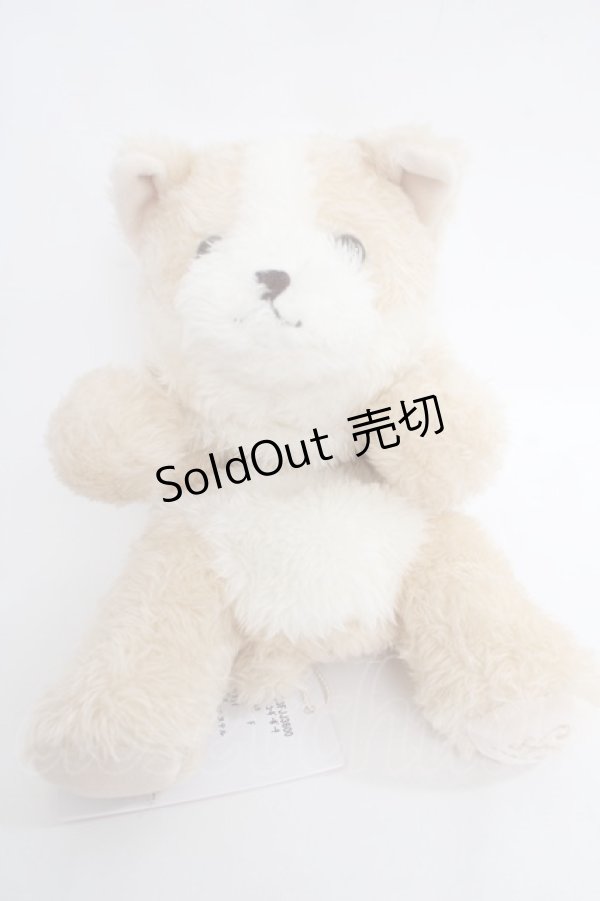 画像1: 【SALE】Maison de FLEUR / コーギーポーチ F ベージュ Y-24-05-01-025-LO-ZA-SZ-ZT-K015 (1)