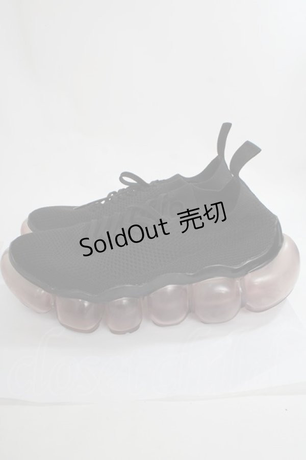 画像2: grounds / ロースニーカー UK5.5 ブラック Y-24-05-06-072-PU-SH-SZ-ZY (2)