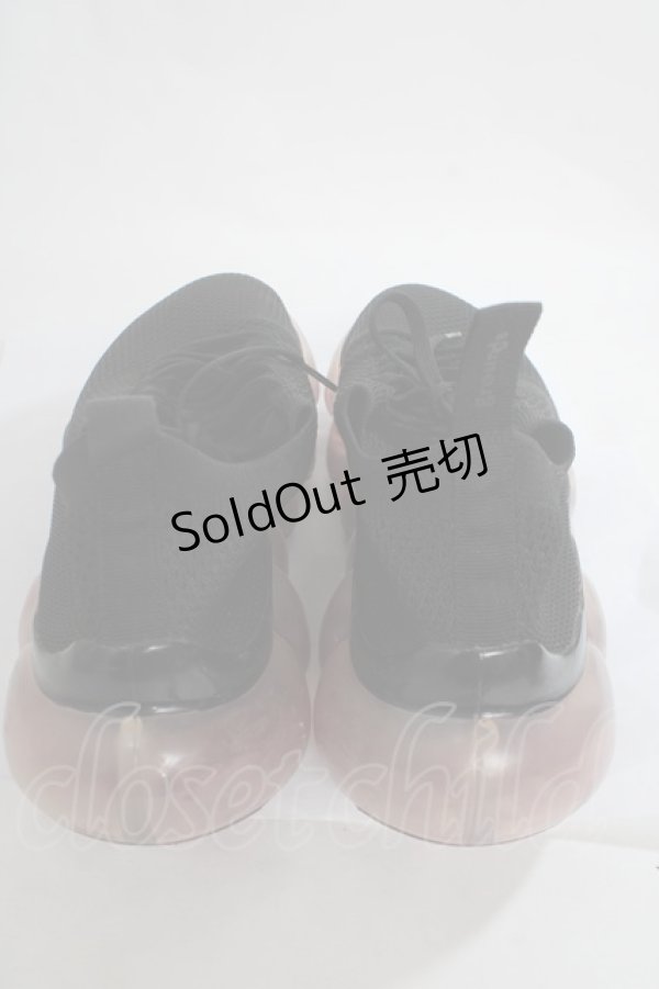 画像3: grounds / ロースニーカー UK5.5 ブラック Y-24-05-06-072-PU-SH-SZ-ZY (3)