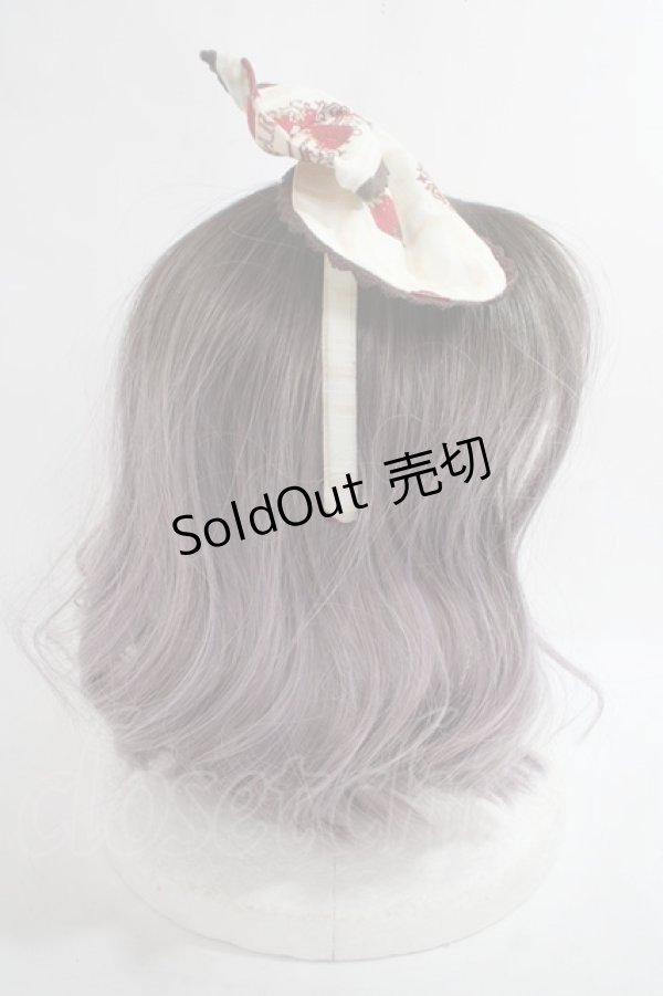 画像8: BABY,THE STARS SHINE BRIGHT / Strawberry Loves Chocolate柄エプロンフリルジャンパースカート・カチューシャセット  生成り Y-24-05-06-144-BA-OP-SZ-ZY (8)