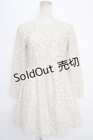 画像: MILK /プティ・ルルベDRESS - ホワイト Y-24-05-25-060-ML-OP-SZ-ZT164