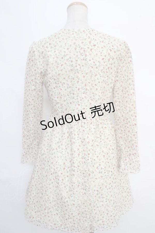 画像2: MILK /プティ・ルルベDRESS - ホワイト Y-24-05-25-060-ML-OP-SZ-ZT164 (2)