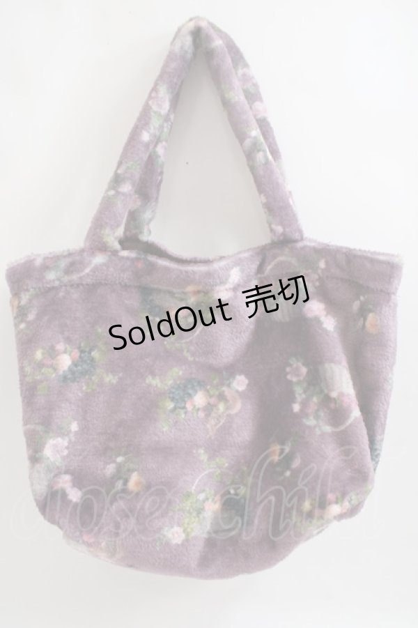 画像1: axes femme POETIQUE / ノベルティートートバッグ  パープル Y-24-05-25-017-AX-BG-SZ-ZY (1)