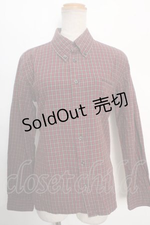 画像: SEXY DYNAMITE LONDON (CHOICE) /チェックシャツ  赤 Y-24-06-01-068-PU-BL-AS-ZT315