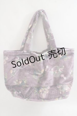 画像: axes femme POETIQUE / ノベルティートートバッグ  パープル Y-24-06-04-025-AX-BG-SZ-ZT-K012