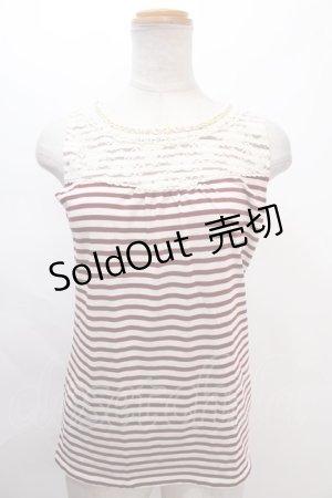 画像: axes femme / タンクトップ   Y-24-06-17-028-AX-TO-SZ-ZT130