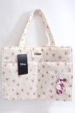 画像1: Maison de FLEUR / Minnie Mouse/フラワープリントトートバッグ F ピンク Y-24-06-27-063-LO-BG-SZ-ZT-K012 (1)