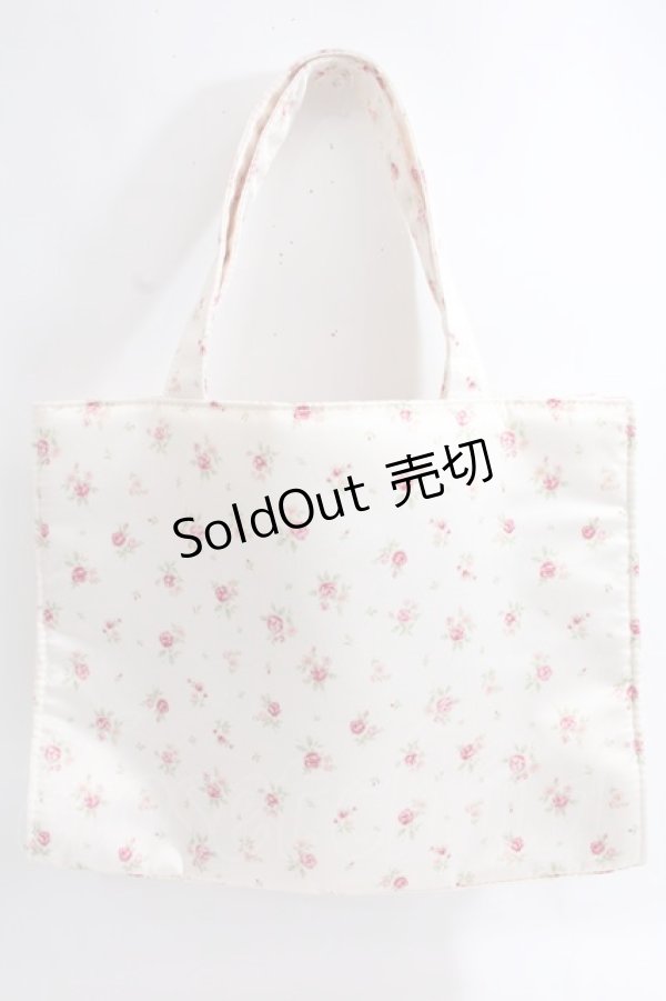 画像2: Maison de FLEUR / Minnie Mouse/フラワープリントトートバッグ F ピンク Y-24-06-27-063-LO-BG-SZ-ZT-K012 (2)