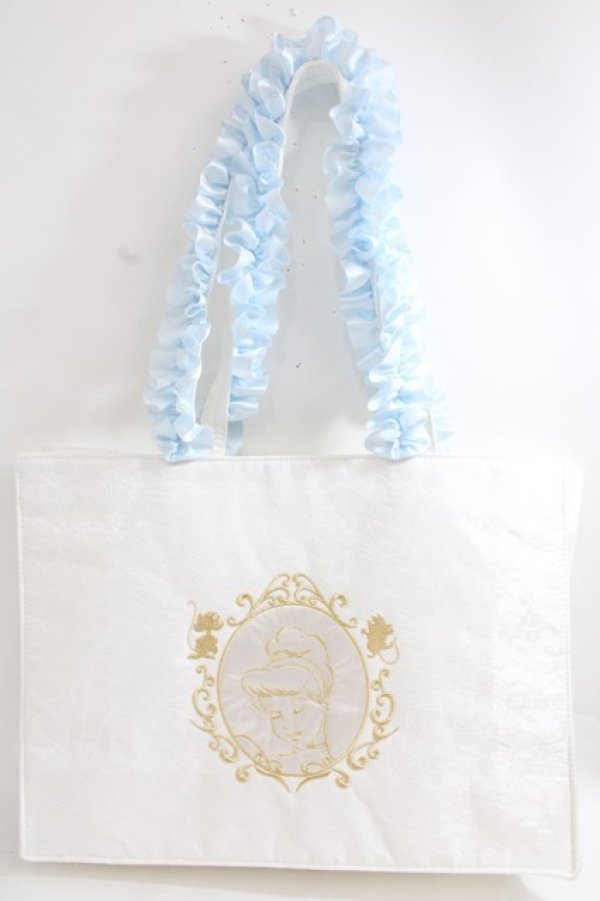 画像1: Maison de FLEUR / EC限定 cinderelaスクエアトートバック   Y-24-06-27-078-LO-BG-AS-ZT-K012 (1)