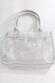 画像2: Maison de FLEUR / BAGクリアトートバッグ F グレー Y-24-06-27-089-LO-BG-AS-ZT-K012 (2)