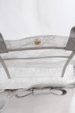 画像3: Maison de FLEUR / BAGクリアトートバッグ F グレー Y-24-06-27-089-LO-BG-AS-ZT-K012 (3)