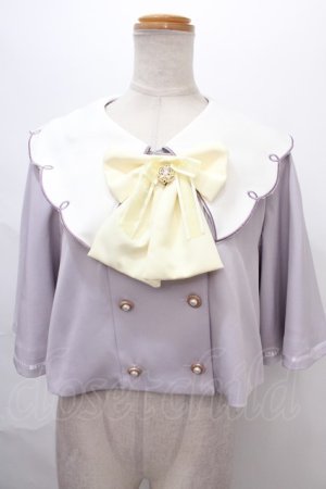 画像: Amavel / Magical Cosmic Cosmeticケープ風アウター F ラベンダー Y-24-07-10-078-CA-JA-SZ-ZS