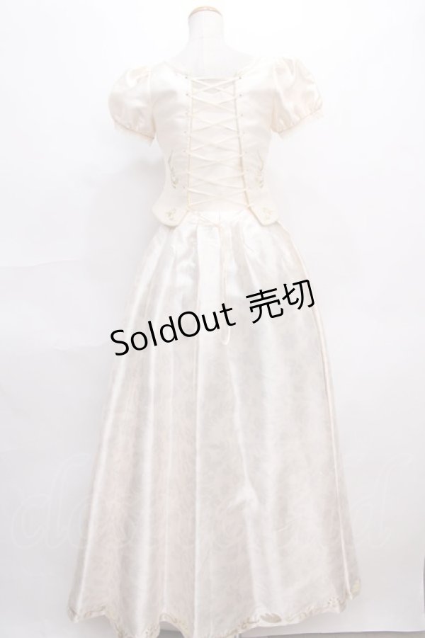 画像2: Secret Honey / Rapunzel From Tangled Wedding White Ever After 2 アイボリー Y-24-07-15-162-CA-OP-SZ-ZY (2)