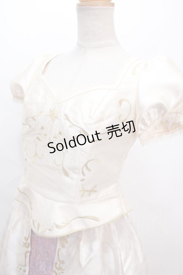 画像3: Secret Honey / Rapunzel From Tangled Wedding White Ever After 2 アイボリー Y-24-07-15-162-CA-OP-SZ-ZY (3)