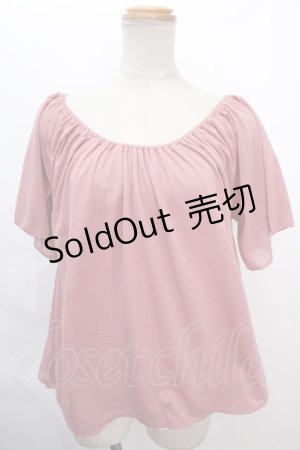 画像: axes femme / 蝶々モチーフAラインプルオーバー M ピンク Y-24-08-04-112-AX-TO-SZ-ZT399