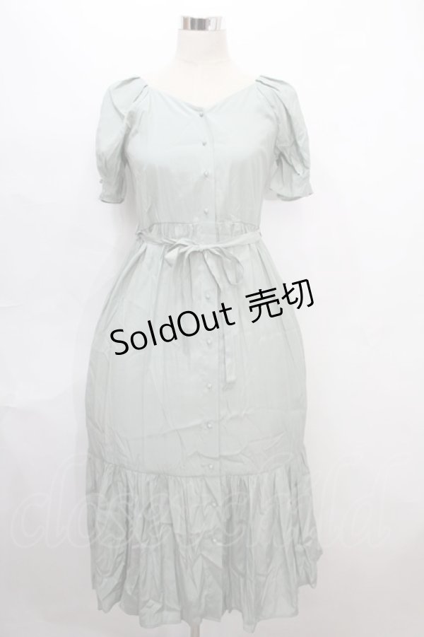 画像1: axes femme POETIQUE / ワンピース M ミント Y-24-08-04-169-AX-OP-SZ-ZI (1)