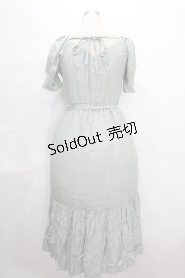 画像2: axes femme POETIQUE / ワンピース M ミント Y-24-08-04-169-AX-OP-SZ-ZI (2)