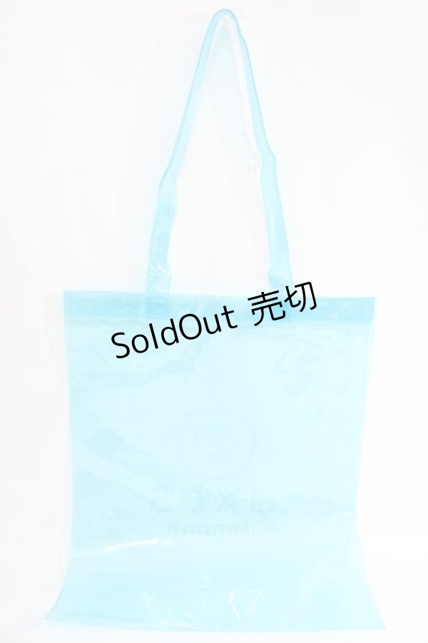 画像2: axes femme / クリアトートバッグ  サックス Y-24-08-04-035-AX-BG-SZ-ZY (2)