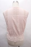 画像2: axes femme / 刺繍入アンティークレースブラウス M アワピンク Y-24-08-07-097-AX-BL-SZ-ZI (2)