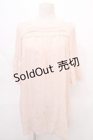 画像: axes femme / チュニック M ピンク Y-24-08-13-166-AX-OP-SZ-ZT126