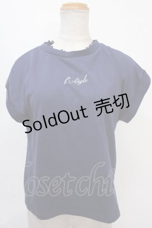 画像: axes femme / 接触冷感ラメ刺繍Ｔシャツ F コン Y-24-08-28-029-AX-TS-SZ-ZT368
