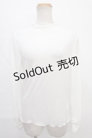 画像: axes femme / シアーチェックインナー F 白 Y-24-09-02-031-AX-TO-SZ-ZI
