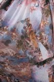 画像3: axes femme Nostalgic / 天使柄シャーリングワンピース F ラベンダー Y-24-09-15-072-LO-OP-SZ-ZT164 (3)
