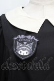 画像3: m petit by misako / サンリオキャラクターズコラボ クロミワッペン付きワンピース M 中黒 Y-24-09-15-078-LO-OP-SZ-ZT440 (3)