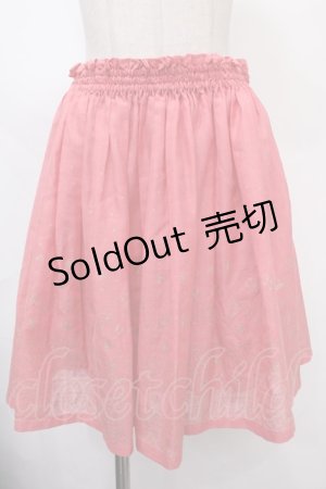 画像: Jane Marple / クラウンレースプリントのスカート M ピンク Y-24-09-15-106-JM-SK-SZ-ZT354