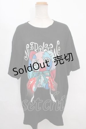 画像: NieR Clothing / つぎはぎNIER CUTSEW XL 黒 Y-24-09-25-101-PU-TO-SZ-ZT325