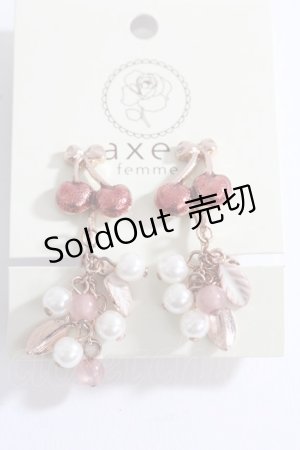 画像: axes femme / イヤリング   Y-24-10-01-003-AX-AC-SZ-ZY