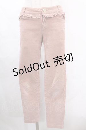 画像: 【SALE】LIZ　LISA / コーデュロイパンツ 0 ピンク Y-24-10-01-153-LO-PA-SZ-ZT048