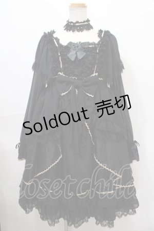 画像: Angelic Pretty / Airy StellaワンピースSet  黒 Y-24-10-08-105-AP-OP-SZ-ZY