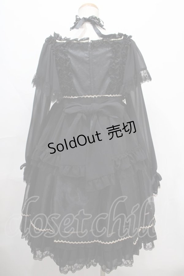 画像2: Angelic Pretty / Airy StellaワンピースSet  黒 Y-24-10-08-105-AP-OP-SZ-ZY (2)