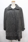 画像1: axes femme / ノーカラーコート M グレー Y-24-10-08-110-AX-CO-SZ-ZT-C007 (1)