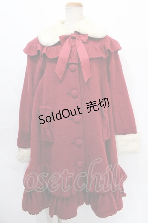 画像1: Angelic Pretty / ドロシーコート - エンジ Y-24-10-13-097-AP-CO-SZ-ZY (1)