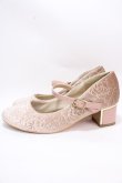 画像2: axes femme / ワンストラップパンプス M ベージュ Y-24-10-25-105-AX-SK-SZ-ZT-K003 (2)