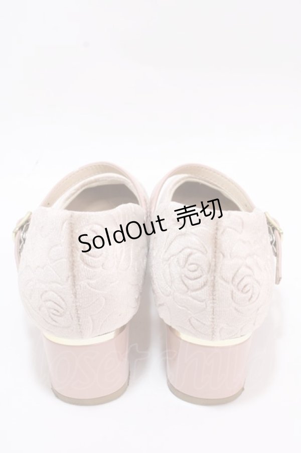 画像3: axes femme / ワンストラップパンプス M ベージュ Y-24-10-25-105-AX-SK-SZ-ZT-K003 (3)