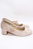 画像4: axes femme / ワンストラップパンプス M ベージュ Y-24-10-25-105-AX-SK-SZ-ZT-K003 (4)