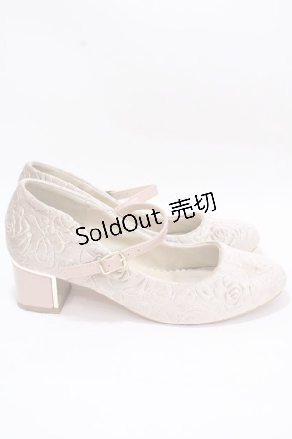 画像4: axes femme / ワンストラップパンプス M ベージュ Y-24-10-25-105-AX-SK-SZ-ZT-K003 (4)
