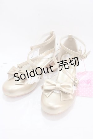 画像: Angelic Pretty / Heartセパレートシューズ M ゴールド Y-24-11-18-088-AP-SH-SZ-ZY