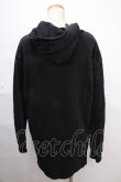 画像2: NieR Clothing / NieRちゃん刺繍プルパーカー  黒 Y-24-11-18-127-PU-TO-SZ-ZT316 (2)