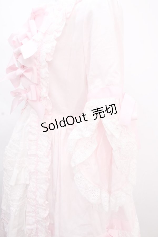 画像5: BABY,THE STARS SHINE BRIGHT / ローブ・ア・ラ・フランセーズワンピース&ヘッドドレス  ピンク Y-24-11-18-177-BA-OP-SZ-ZY (5)