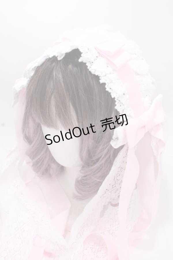 画像7: BABY,THE STARS SHINE BRIGHT / ローブ・ア・ラ・フランセーズワンピース&ヘッドドレス  ピンク Y-24-11-18-177-BA-OP-SZ-ZY (7)