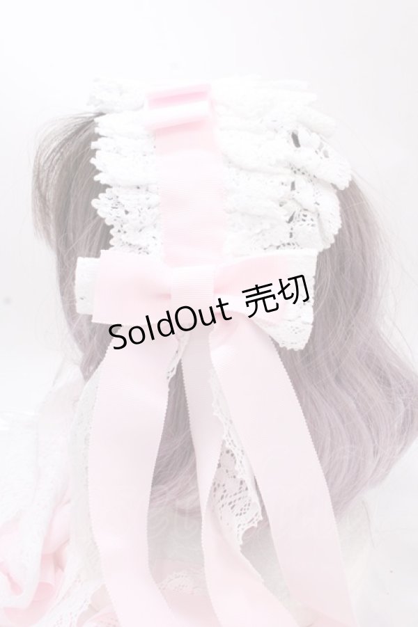 画像8: BABY,THE STARS SHINE BRIGHT / ローブ・ア・ラ・フランセーズワンピース&ヘッドドレス  ピンク Y-24-11-18-177-BA-OP-SZ-ZY (8)