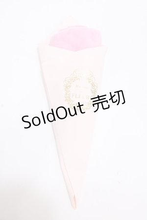 画像: Maison de FLEUR / ローズブーケタオルハンカチ  ピンク Y-24-11-21-020-LO-ZA-SZ-ZY