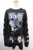画像1: TRAVAS TOKYO / Metal bear L/S Tee/メタルクマロングTシャツカットソー F ブラック Y-24-11-30-055-PU-TO-SZ-ZS (1)