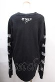 画像2: TRAVAS TOKYO / Metal bear L/S Tee/メタルクマロングTシャツカットソー F ブラック Y-24-11-30-055-PU-TO-SZ-ZS (2)