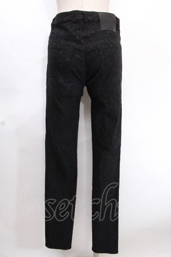 画像2: MiDiom / Thorn JQ Skinny Pants M クロ Y-24-11-30-156-PU-PA-SZ-ZS (2)