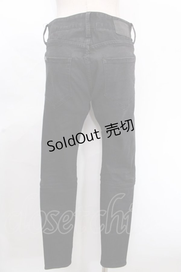 画像2: CIVARIZE / スーパーストレッチニーZIPコーティングスキニーパンツ 42 ブラック Y-24-11-30-159-GO-PA-SZ-ZS (2)